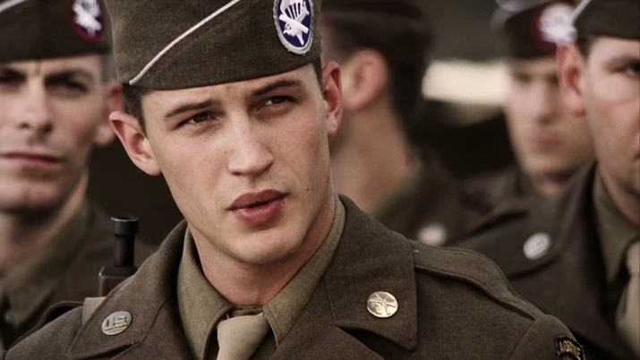 Tom Hardy in 'Band of Brothers'